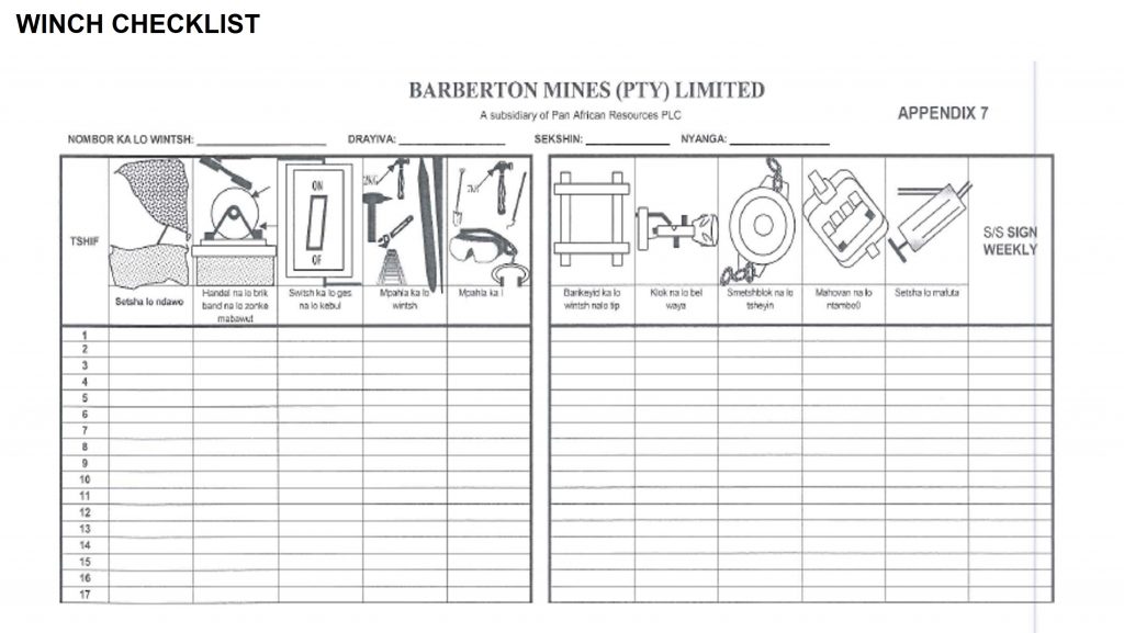 Lesson 15 Mono Winch Standard Procedure